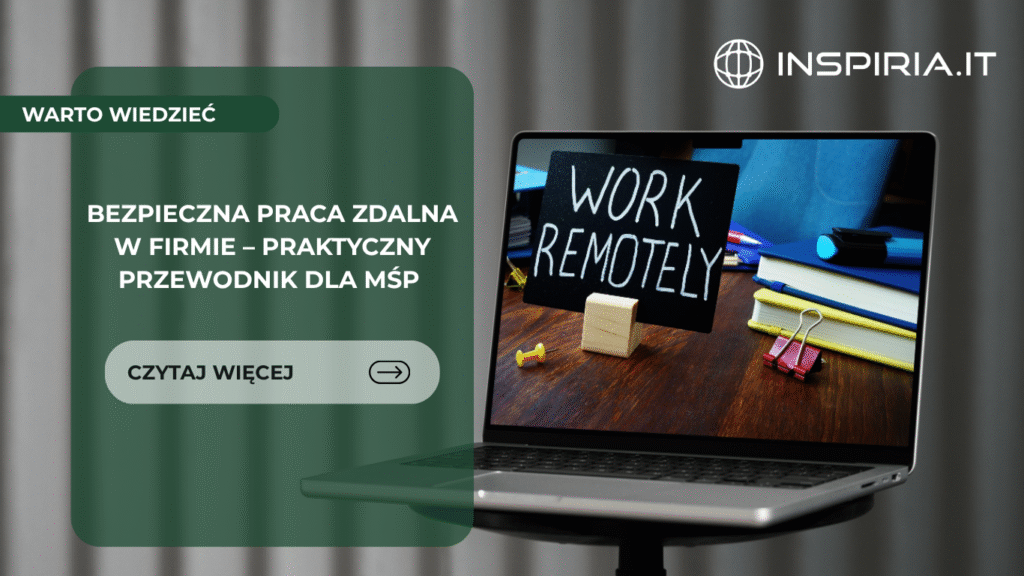 bezpieczna praca zdalna w firmie